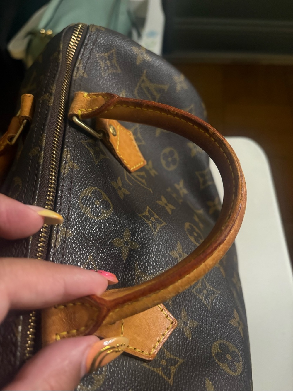 Louis Vuitton Brown Monogram Speedy 30 - Picture 3 of 11
